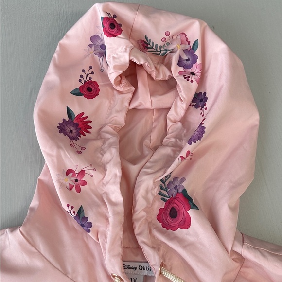 Disney Cruise Line Pink and Purple Ombre Windbreaker Jacket - Picture 4 of 13